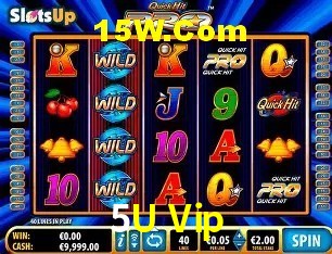 Biblioteca de slots populares na 5U Vip
